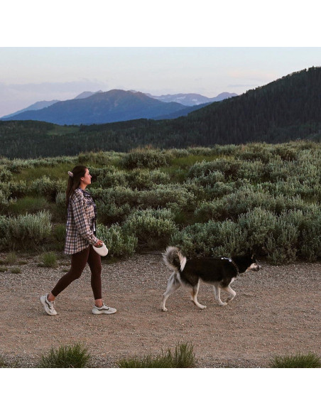 Correa Retráctil para Perros TUG Oval 4.88m con Dispensador Crema