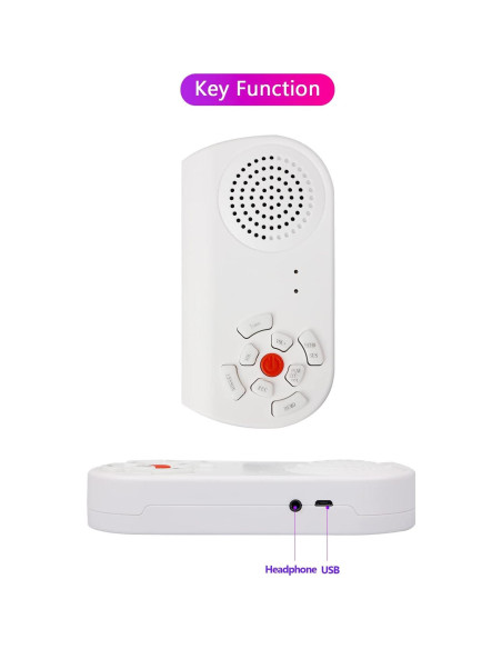 Piano Enrollable Vhffoso 49 Teclas con Bolsa y Batería Recargable