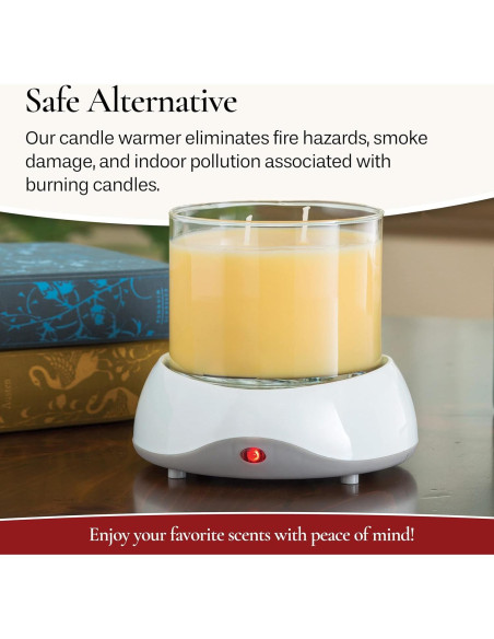 Calentador de Velas Enchufable Candle Warmers 04 Auto Apagado