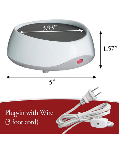 Calentador de Velas Enchufable Candle Warmers 04 Auto Apagado