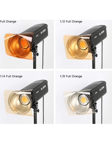 Filtro de Gel de Corrección de Color Bcolor 8 Pack 40x50 cm