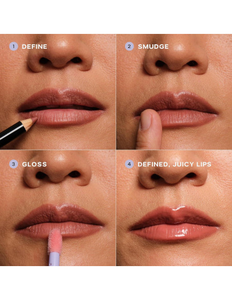 Lápiz Labial Mate Saie 101 Coqueteo - Hidratante y Cremoso 1.42g