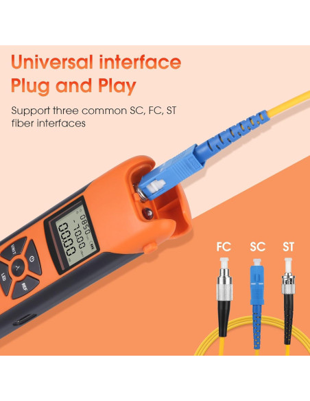 Medidor de Potencia Óptica Duogalia -70 a 10dBm USB-C