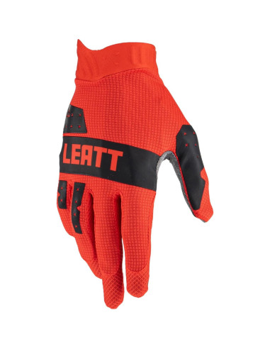 Guantes Leatt Moto 1.5 GripR Adulto Rojo Mediano