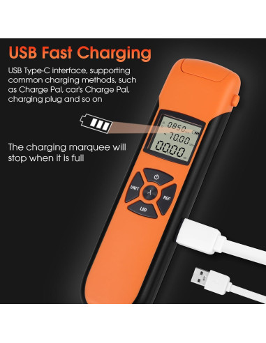 Medidor de Potencia Óptica Duogalia -70 a 10dBm USB-C