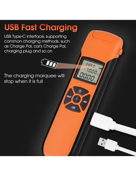 Medidor de Potencia Óptica Duogalia -70 a 10dBm USB-C