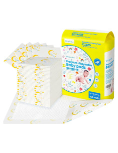 Almohadillas desechables para cambiar bebés Buyockss 100 unidades 33x46cm
