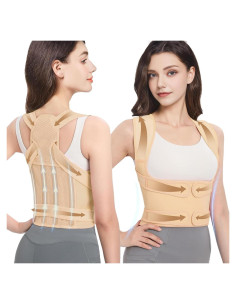 Corrector de Postura Ergonómico BLACKYEW Beige Pequeño