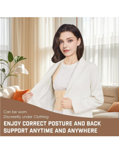 Corrector de Postura Ergonómico BLACKYEW Beige Pequeño 2