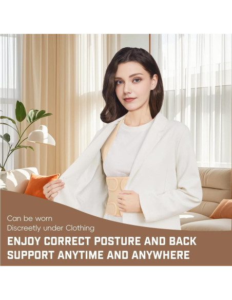 Corrector de Postura Ergonómico BLACKYEW Beige Pequeño