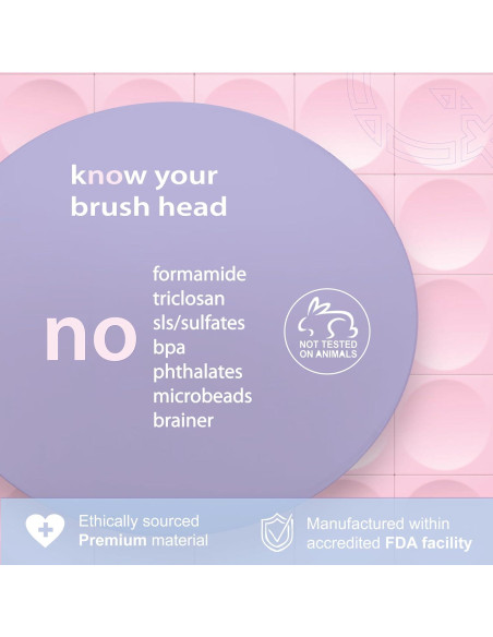 Cabezas de Repuesto Oral-B Qsmile - 8 Unidades Suaves