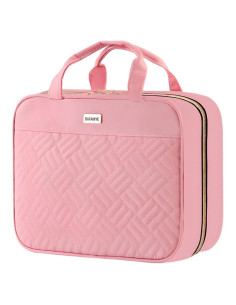 Bolsa de Aseo Colgante BAFAMYE Grande Rosa Resistente al Agua