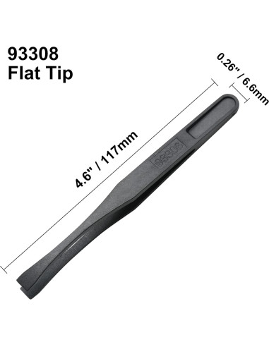 Juego de 10 Pinzas de Plástico Antiestáticas Qjaiune 117mm