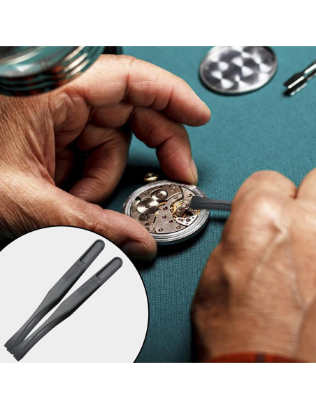 Juego de 10 Pinzas de Plástico Antiestáticas Qjaiune 117mm Juego de 10 Pinzas de Plástico Antiestáticas Qjaiune 117mm