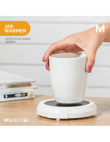 Placa Calentadora Eléctrica MAHITOI 10.16 cm Negro