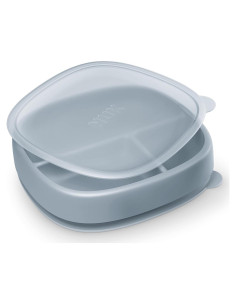 Plato de Succión NUK por Naturaleza con Tapa a Prueba de Fugas