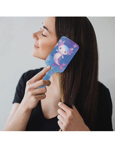 Cepillo Desenredante para Niños Eizlang Axolotl - Húmedo/Seco