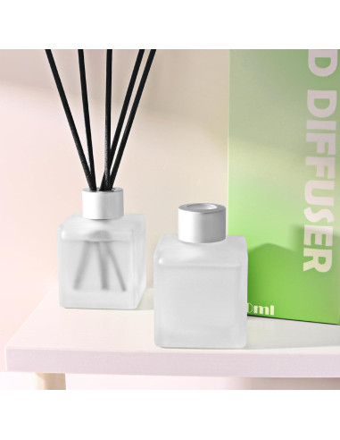 Difusor de caña Aeeteek 200ml Bambú y Té Blanco 2 Paquetes