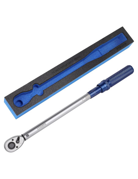 Llave de Torque UYECOVE 1/2" 10-160FT.LB / 13.6-217N.M con Bandeja