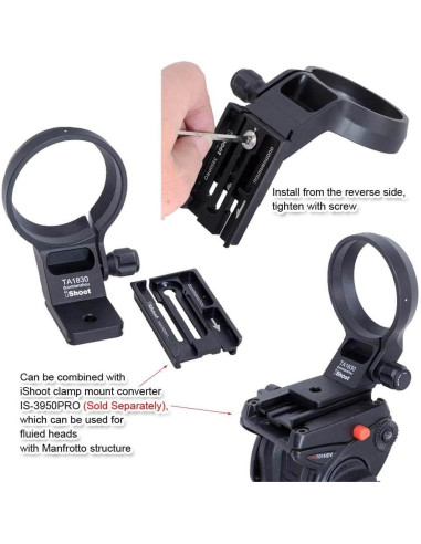 Anillo de Montaje en Trípode iShoot IS-TA1830 para Tamron 18-300mm