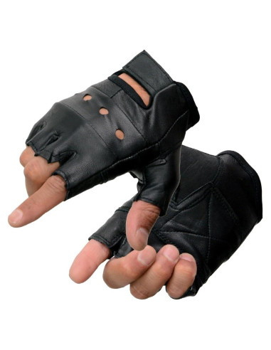 Guantes de Motocicleta Milwaukee Leather SH216 Sin Dedos XS