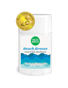 Desodorante Natural Fresh Monster 50g - Brisa de Playa - Hipoalergénico
