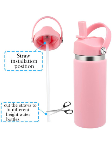 Tapa de Pajita DBIW para Botellas Hydro Flask 12-40 oz