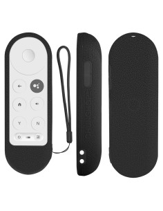 Funda Protectora de Silicona CHUNGHOP para Control Remoto Chromecast 2020 - Negro