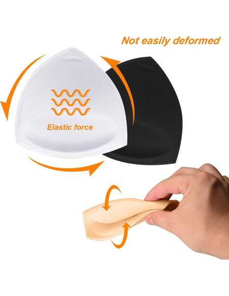 Almohadillas Sujetadores Removibles TopBine A/B 12.57x12.06 cm