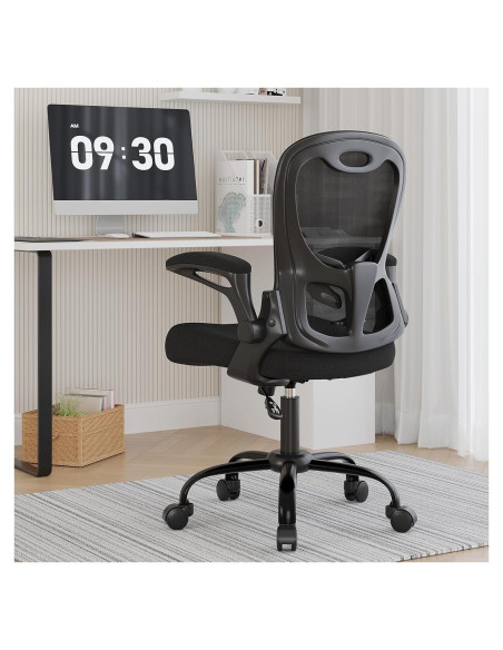 Silla de Oficina Ergonómica Synorla HKSY-YBBGYWTZHB3 Negra