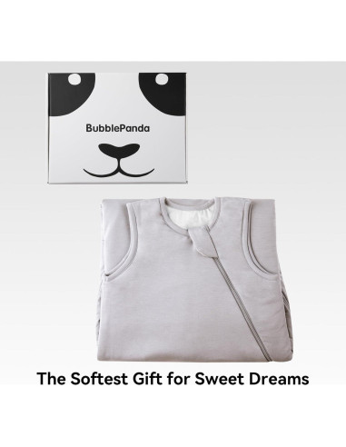 Saco de Sueño BubblePanda 100% Algodón Rosa 0-6 Meses