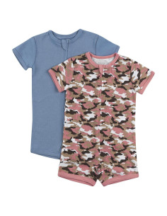 Monos de bebé Hanes Zippin 0-6 meses, paquete de 2