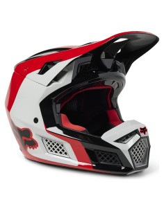 Casco de Motocross Fox Racing V3 RS MIPS, Rojo EFEKT