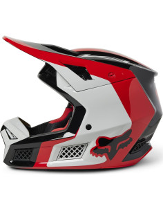 Casco de Motocross Fox Racing V3 RS MIPS, Rojo EFEKT 2