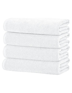 Juego de Toallas de Baño Great Bay Home 100% Algodón 4 Unidades 137x69cm