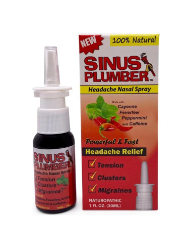 Spray Nasal Sinus Plumber Greensations 100ml Alivio Dolor Cabeza