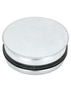 Tapón de Tee de Metal PATIKIL 125mm con Junta de Goma