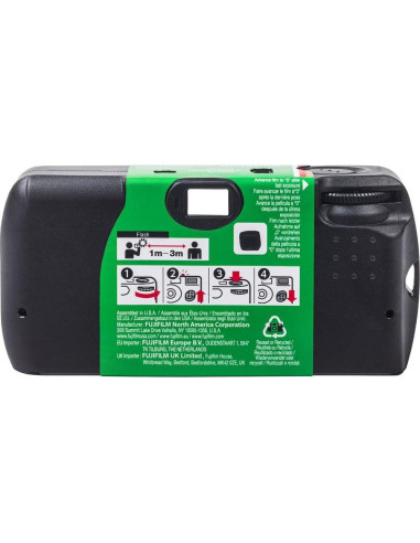 Cámara desechable FUJIFILM QuickSnap Flash 400 - 2 unidades