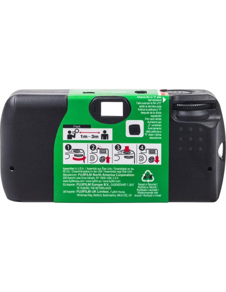 Cámara desechable FUJIFILM QuickSnap Flash 400 - 2 unidades