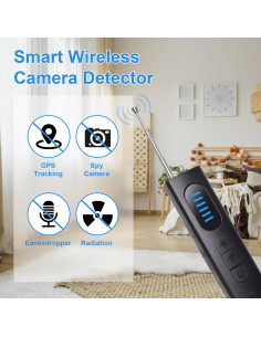 Detector de Cámara Oculta Mizuosre HCD-T15 Inalámbrico 5 Niveles 2