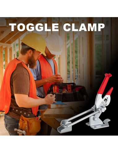 Pestillo de Palanca COOLOGIN Alta Resistencia 2000 lbs Ajustable - 2 Paquetes