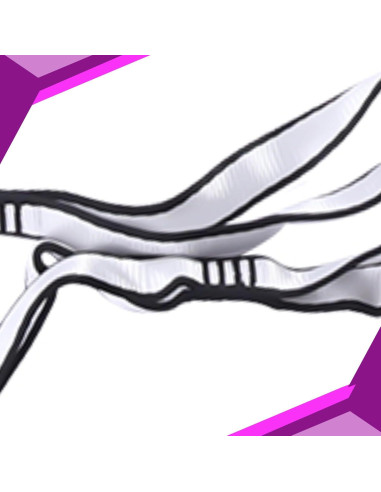 Aro Aéreo SEANESZTI 90 cm para Danza y Yoga, Carga 115 kg