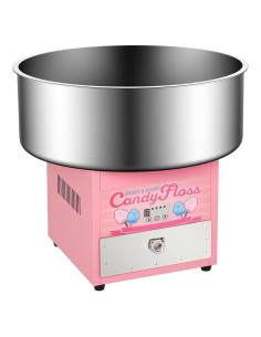 Máquina de Algodón de Azúcar Eléctrica Garvee 1200W Rosa