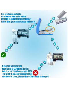 5000 Grapas No.10 HEGANGLY para Grapadoras Mini - 5 Cajas 2