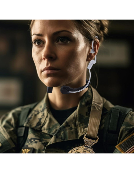 Auricular Táctico con Micrófono de Garganta Motorola XPR
