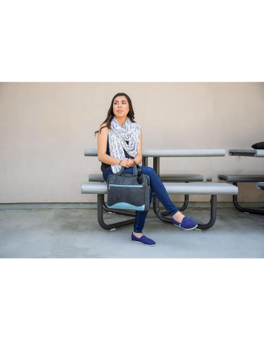 Bolsa Mensajera para Laptop 13-14" ECCRIS Azul Cielo