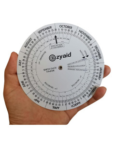 Rueda de Embarazo Ezyaid - Calculadora de Fecha de Parto 13 cm