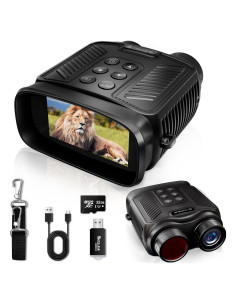 Gafas de Visión Nocturna 4K VISIOGEAR con Pantalla HD 3''