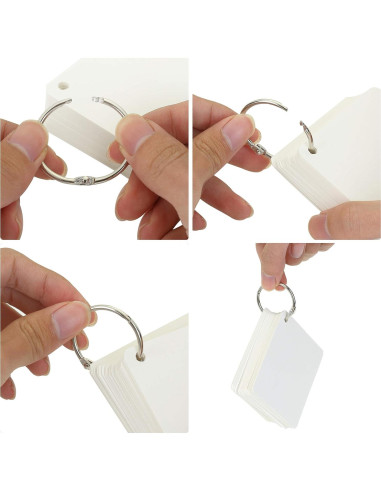 Anillos de Carpeta Mr. Pen 36 Pcs Tamaños Variados Hierro