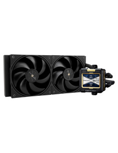 Enfriador AIO Thermalright FW240 Negro, 240mm, Pantalla LCD